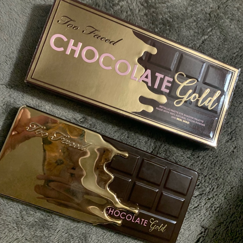 Chocolate gold pallet